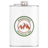 Manning Provincial Park Flachmann (Vorderseite)