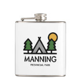 Manning Provincial Park Flachmann (Vorderseite)