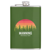 Manning Provincial Park Flachmann (Vorderseite)