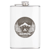 Manning Provincial Park Flachmann (Vorderseite)