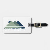 Manning Provincial Park Gepäckanhänger (Vorderseite horizontal)