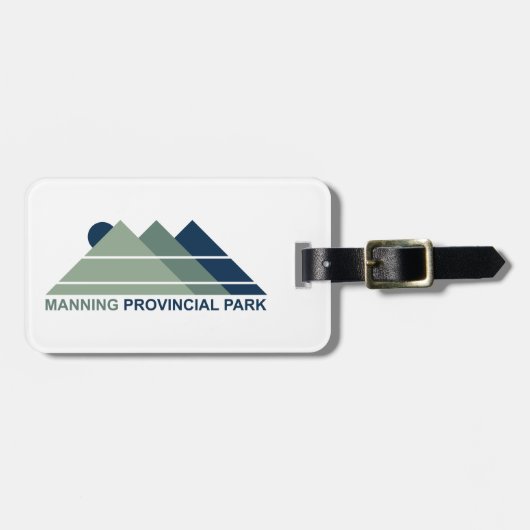 Manning Provincial Park Gepäckanhänger (Vorderseite horizontal)