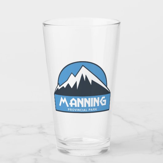 Manning Provincial Park Glas (Vorderseite)