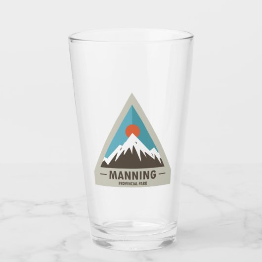 Manning Provincial Park Glas (Vorderseite)