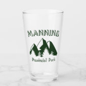 Manning Provincial Park Glas (Vorderseite)