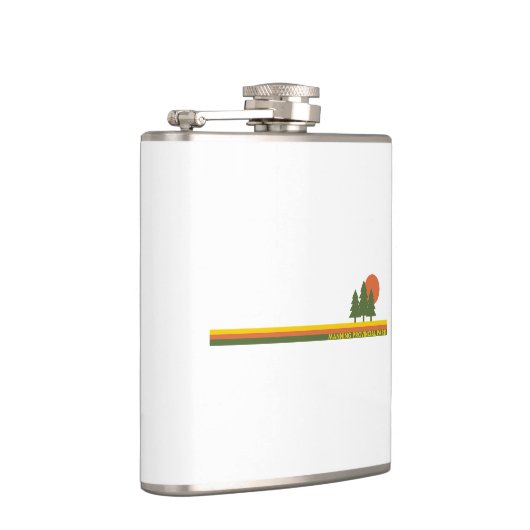 Manning Provincial Park Pine Trees Flachmann (Rechts)