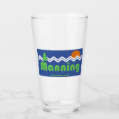Manning Provincial Park Retro Glas (Vorderseite)