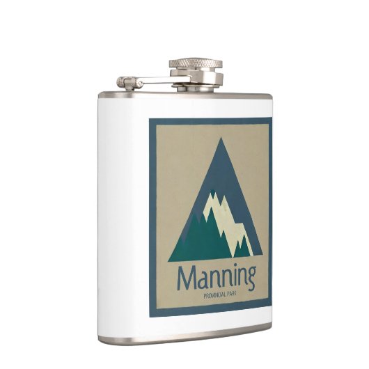 Manning Provincial Park Rustic Flachmann (Rechts)