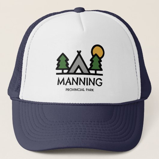 Manning Provincial Park Truckerkappe (Vorderseite)