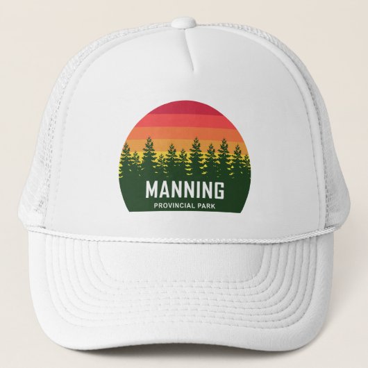 Manning Provincial Park Truckerkappe (Vorderseite)