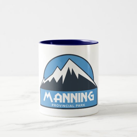 Manning Provincial Park Zweifarbige Tasse (Mittel)