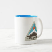 Manning Provincial Park Zweifarbige Tasse (VorderseiteRechts)