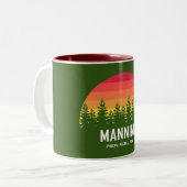 Manning Provincial Park Zweifarbige Tasse (Vorderseite Links)