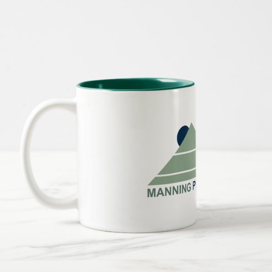 Manning Provincial Park Zweifarbige Tasse (Links)