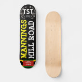 MANNINGS HILLE ROAD Skateboard (Vorderseite)
