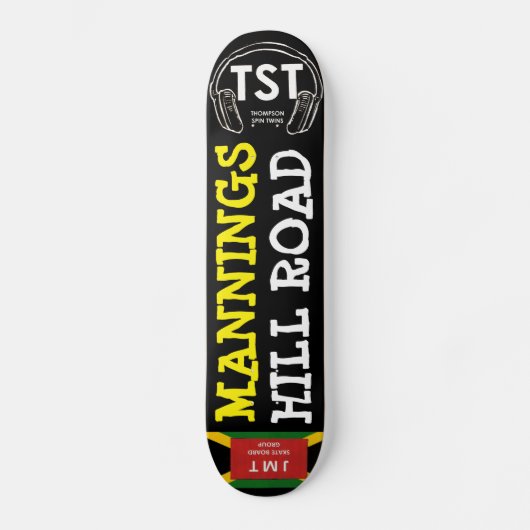 MANNINGS HILLE ROAD Skateboard (Vorderseite)