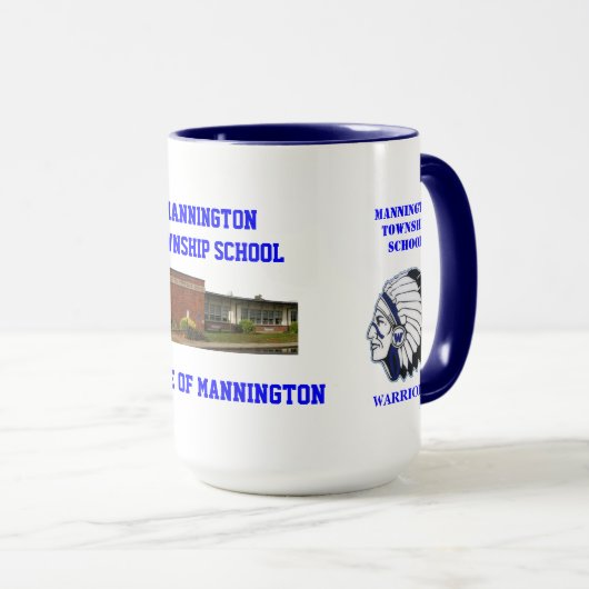 Mannington Gemeinde-SchulTasse Tasse (VorderseiteRechts)