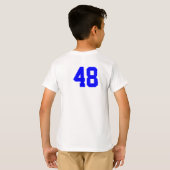 MANNINGTON TOWNSHOOL KIDS RINGER TEE SHIRT (Schwarz voll)