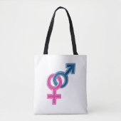 Männlich gekoppelte Symbole Tasche (Vorderseite)