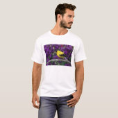 Männlich, Goldfinch im Sommer, T-Shirt (Vorne ganz)