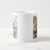 Männliche Akrobaten, Darstellend an einem Zirkus Jumbo-Tasse (Vorderseite)