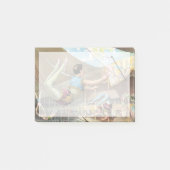 Männliche Akrobaten, Darstellend an einem Zirkus Post-it Klebezettel (Vorderseite)