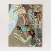 Männliche Akrobaten, Darstellend an einem Zirkus Puzzle (Vertikal)