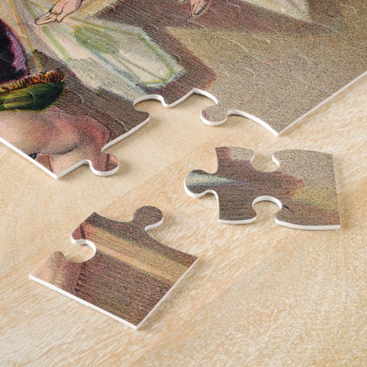 Männliche Akrobaten, Darstellend an einem Zirkus Puzzle (Seite)