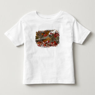 Männliche Amerikanische Rotdrossel in Schwarzdorn Kleinkind T-shirt