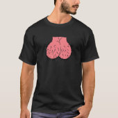 Männliche Balls Testicle Männliche Testing Spaß T-Shirt (Vorderseite)