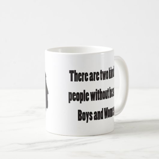 Männliche Bart-Tasse Kaffeetasse (VorderseiteRechts)