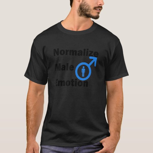 Männliche Bewegung normalisieren 1 T-Shirt (Vorderseite)