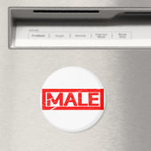 Männliche Briefmarke Magnet (In Situ (Geschirrspüler))