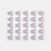 Männliche Brustkrebserkrankung Fleecedecke (Vorderseite (Horizontal))