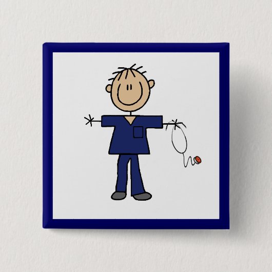 Männliche Button (Vorderseite)