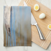 Männliche Canvasback-Ente Geschirrtuch (Viertel Falte)