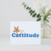 Männliche Cattitude Postkarte (Stehend Vorderseite)