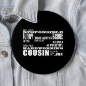 Männliche Cousin Bester Bester Cousin 4 ihm Qualit Button (Beispiel)