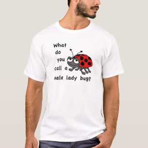 Männliche Dame Bug T-Shirt