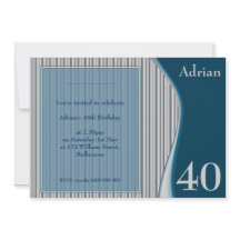 Männliche Elegante Einladung