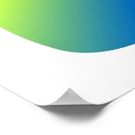 Männliche Emoticons Poster (Ecke)