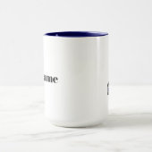 Männliche EMS Personalisierte Tasse (Zentrum)