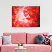 männliche Fortpflanzungssperme, die das Ei betrete Leinwanddruck (Insitu (Wohnzimmer))