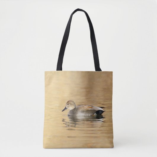 Männliche Gadwall-Ente Tasche (Vorderseite)