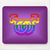 Männliche Gewerkschaft Mousepad (Vorne)