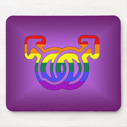 Männliche Gewerkschaft Mousepad (Vorne)