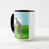 Männliche Golfer: 1 Stechend in und 1 Ausstechen Tasse (Vorderseite Links)