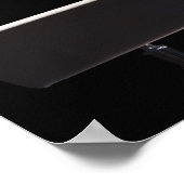 Männliche Gymnastin auf Hauspferd Poster (Ecke)