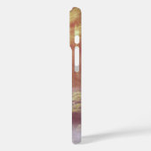 Männliche Hirsche im Misty Woods bei Sonnenaufgang Case-Mate iPhone Hülle (Rückseite / Links)