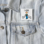 Männliche Ich singe T-Shirts und Geschenke Button (Beispiel)
